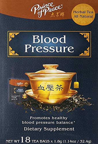 Чай Принц на Света от високо кръвно налягане, 18 чаени пакетчета – Prince of Peace – Чай от кръвно налягане