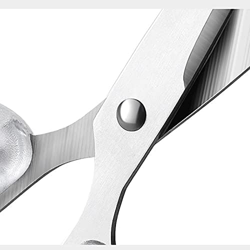 ножици за бродерия универсални, Удобна прозрачна дръжка, наплавленные, офис ножици от неръждаема стомана - Опаковка