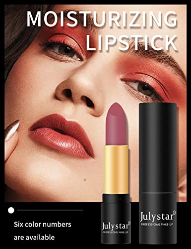 Julystar Make-up червило за грим бархатного цвят матово с незалепващо покритие (06)