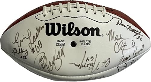 Маями Долфинс Велики Футболисти на Уилсън С Автограф - Футболни топки С автографи