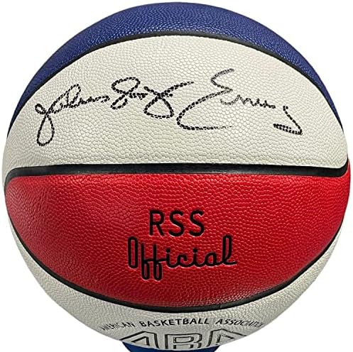 Юлий Эрвинг с автограф на ABA Баскетбол (Бекет) - Баскетболни топки с автографи