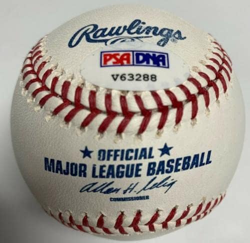 Карл Крофърд подписа Договор с PSA Мейджър лийг Бейзбол V632988 Доджърс - Бейзболни топки с автографи