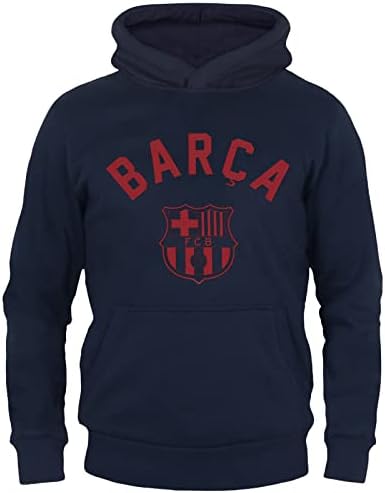 Официален футболен Подарък на ФК Барселона Момчетата Графична Руното Hoody С качулка