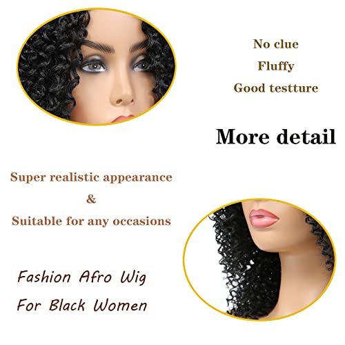 Руса къдрава перуки за черни жени, къса афро-перуки за черни жени с закручивающимися коса в стил афро (27-613)
