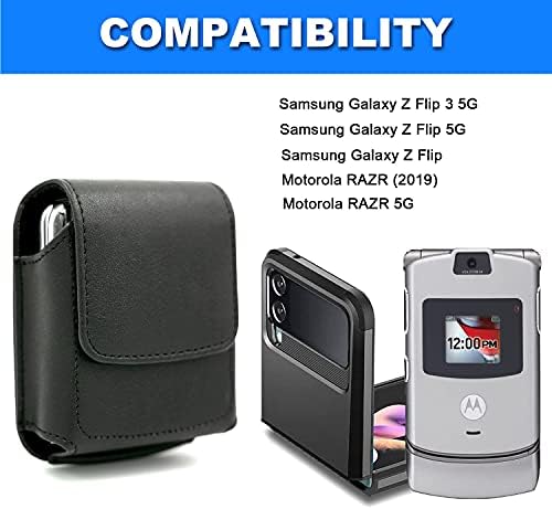 Калъф за телефон Mopaclle за Samsung Galaxy Z Flip 3-5 G, Galaxy Z Flip 5G, Galaxy Z Flip 4-5 G, Galaxy Z Flip,