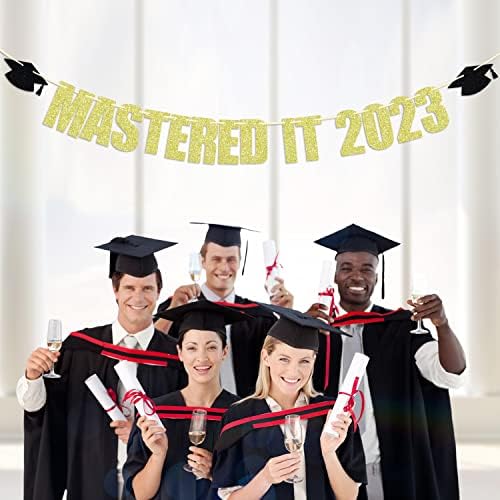 Банер Mastered It 2023, Майстор, Лъки магистърска степен, Блестящ клас бижута за бала 2023
