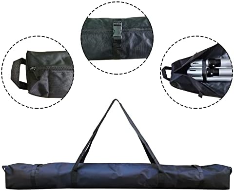 Чанта-поставка за фон Hecis, 8-подножието Чанта за носене от тръби и Драпа, Вертикална Чанта, Чанта за стъпала,