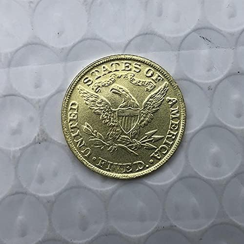 1862 Американски Монети Liberty Орел, Златна Криптовалюта, Любима Монета, Реплика, Възпоменателна Монета, Са