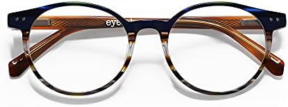 Очила за четене в Затворен корпус от Премиум-клас Унисекс за четене за Мъже и Жени | Кръгли Очила на Очите