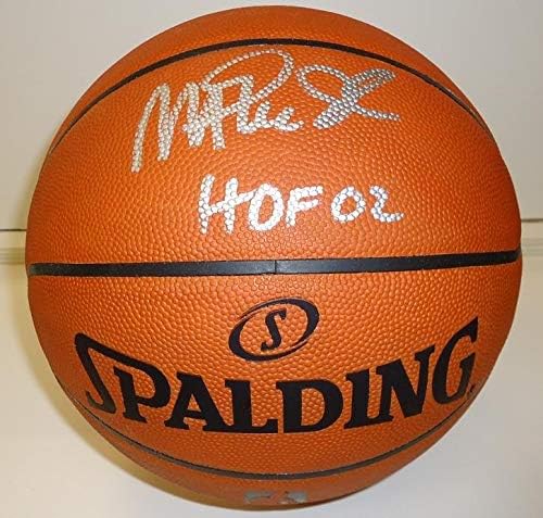 Баскетбол с автограф Мэджика Джонсън - Кожена Игра на топка NBA - Баскетболни Топки С Автограф