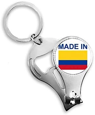 Произведено в Колумбия Кънтри Лав Ножица За Нокти Халка Ключодържател Отварачка за Бутилки Машина За Рязане