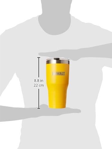 Чаша от неръждаема стомана DEWALT, жълто, 30 грама, 1 брой (опаковка по 1 парче)