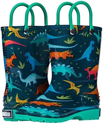 Детска Утепленная чанта за обяд Wildkin, Чадър с комплект дождевиков 2-ти размер за всички сезони (Динозаврите