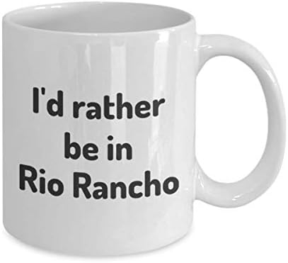 Предпочитам Да бъда В Рио Ранчо Чаша Чай Пътник Колега Един Подарък от Ню Мексико Чаша За Пътуване Подарък