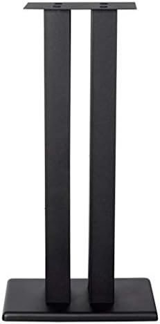 Monolith - 124794 24-инчови стойки за високоговорители (всяка) - Черни | тежи 75 килограма, Регулируеми шипове,