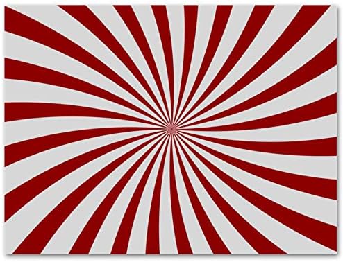 MAPOLO Червен Хипноза Спираловидният Модел Плакат Декоративна Живопис на Платно Художествен Плакат на Стенно