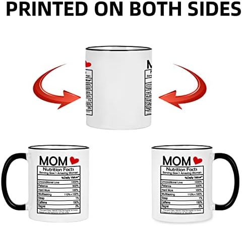 Кафеена Чаша за майките Maustic, Факти за храненето на майките, Забавна Кафеена чаша, Подаръци за Деня на Майката