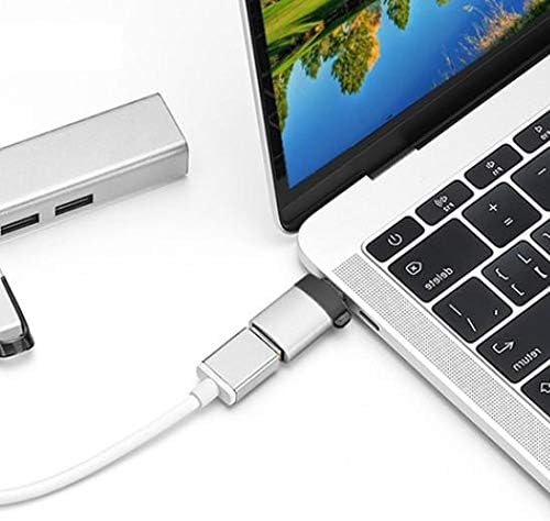 Кабел BoxWave, съвместима с Fujitsu LifeBook U7511 - USB-C за смяна на пристанищата (2 комплекта), преносим