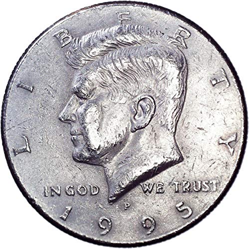 1995 P Кенеди полдоллара 50 цента е много добре
