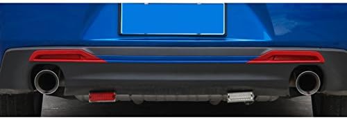 YiXunTen За Chevrolet Camaro 2017 + Червен ABS Декор Задна Броня Рамка Стикер на Кутията Пръстен Покритие