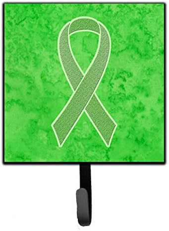 Caroline's Treasures AN1212SH4 Лаймово-Зелена Лента за Информиране за рака при Лимфоме, Каишка или калъф за