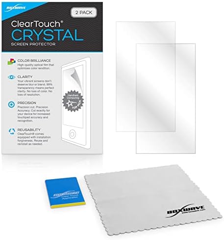 Защитно фолио BoxWave, съвместима с Konftel 300IP (Защитно фолио за екрана от BoxWave) - ClearTouch Crystal