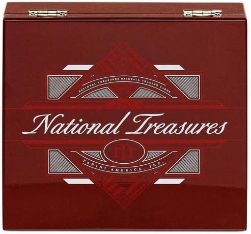 2019 Панини National Treasures Бейсбольное Хоби от 4 кутии - Восъчни Опаковки за Бейзбол