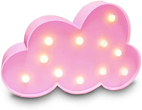 3D Облачно, Лампа, Декоративна Led Табела, Нощни осветителни Тела за Деца и Възрастни, Детска Стая, Парти по