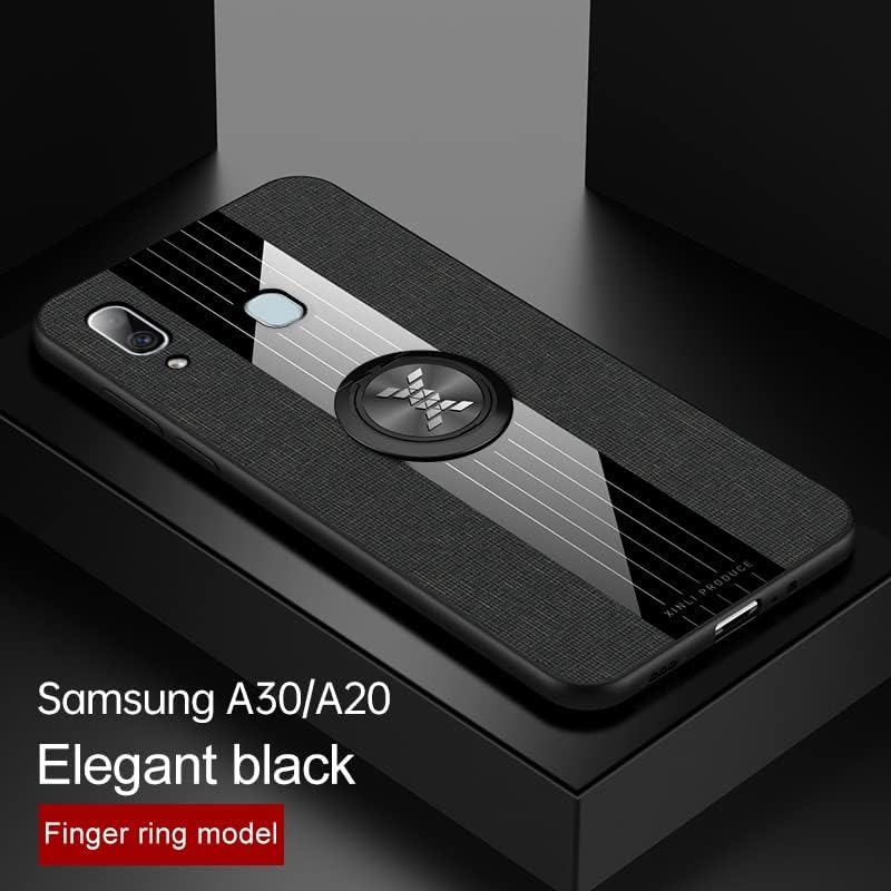 Защитно кобур, съвместима с калъф Samsung Galaxy A30 / A20, с магнитна поставка на 360 °, Мултифункционален
