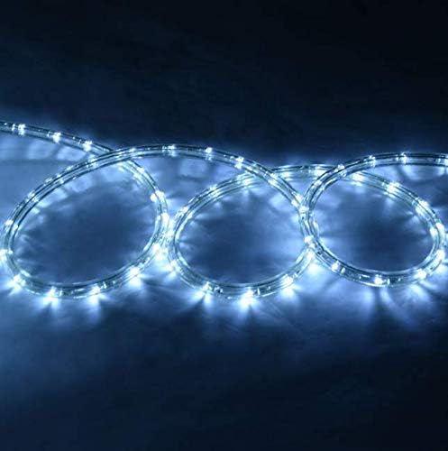 1ne 100-Подножието led светлини 2-Жични LED за вътрешни и Външни Декоративни въжени тела The Thing (Топъл бял)