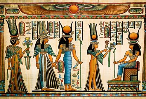LFEEY 10x8 фута Фон с гръцките богове за снимане на Египетския Декор Фонове с Боговете на Египет Древнеегипетская