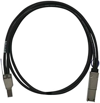 Външен кабел Qnap SAS дължина 1,6 метра - от 36 контакти 4X Mini SAS HD (СФФ-8644) (M) до 26 контакти 4X Mini