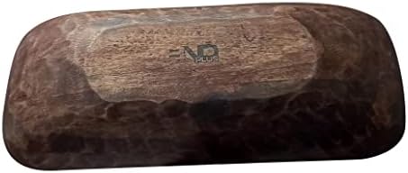BNDPLUS Дървена Купа За Тестото Античен Орех, с Червеникаво-Кафяв Реколта, Дългата Дървена Купа За тестото Голяма,