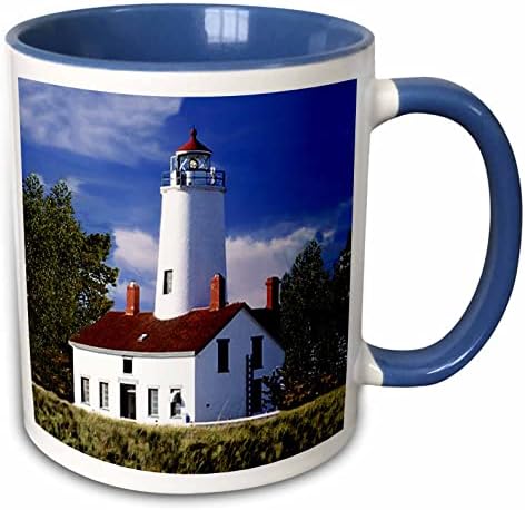 Фар 3dRose Lighthouse - Фар Dungeness - Чаши (mug_886_1)