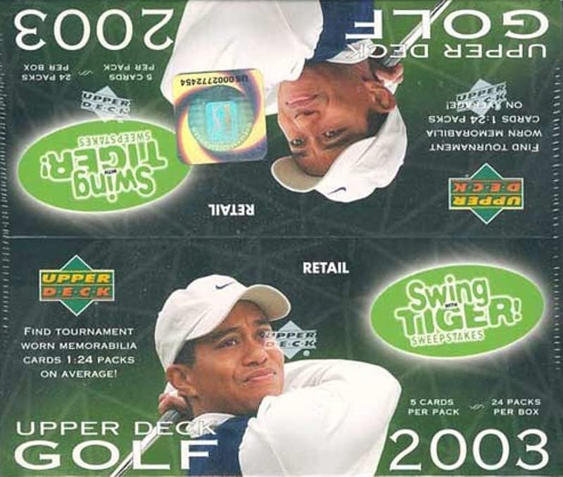 Търговия на дребно кутия за голф на Горната Палуба на 2003 г.
