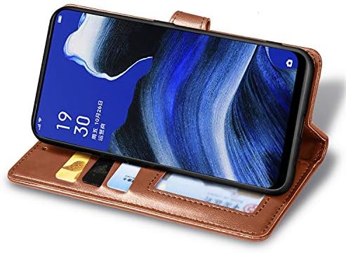 Чанта-портфейл Linzhou Motorola Moto G Power 2022, флип-надолу Защитно покритие с Функция Магнитна Стойка, Кожен