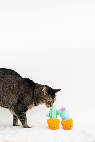 Комплект Играчки за котки С пурпурни круша С форма Бодливи Растения, Красиви Играчки от коча билка, Плюшени