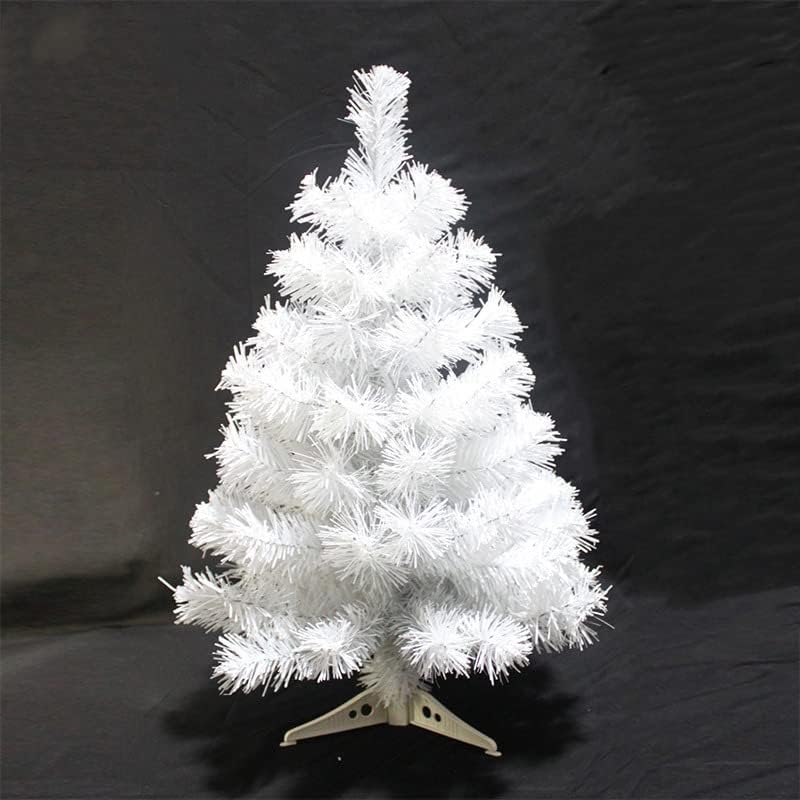 Коледно Дърво 60 см Бяла Изкуствена Мини