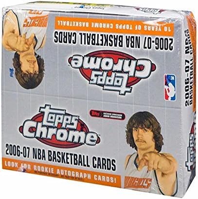 2006-07 Дребно скоростна Topps Chrome Баскетбол 24ct