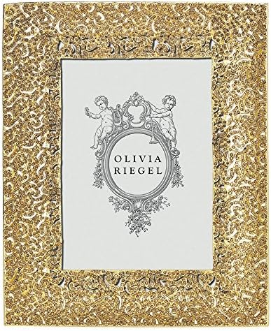 Оливия Waling Биариц 4 X 6 Златна Дограма със Скъпоценни Камъни в кутия за Подарък