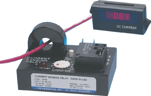 CR Magnetics CR5395-EH-ACV-110-A-CD-ELR-I Реле за постоянен ток с вътрешния трансформатор, 85-265 На ac/dc, зарежда с високо напрежение, обхват на задействане на ADC 1,0-10, закъснение за задейс